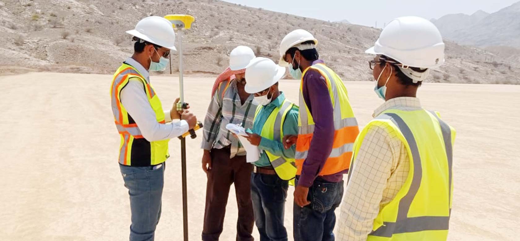 Land Survey work in Oman by Hadi Engineering