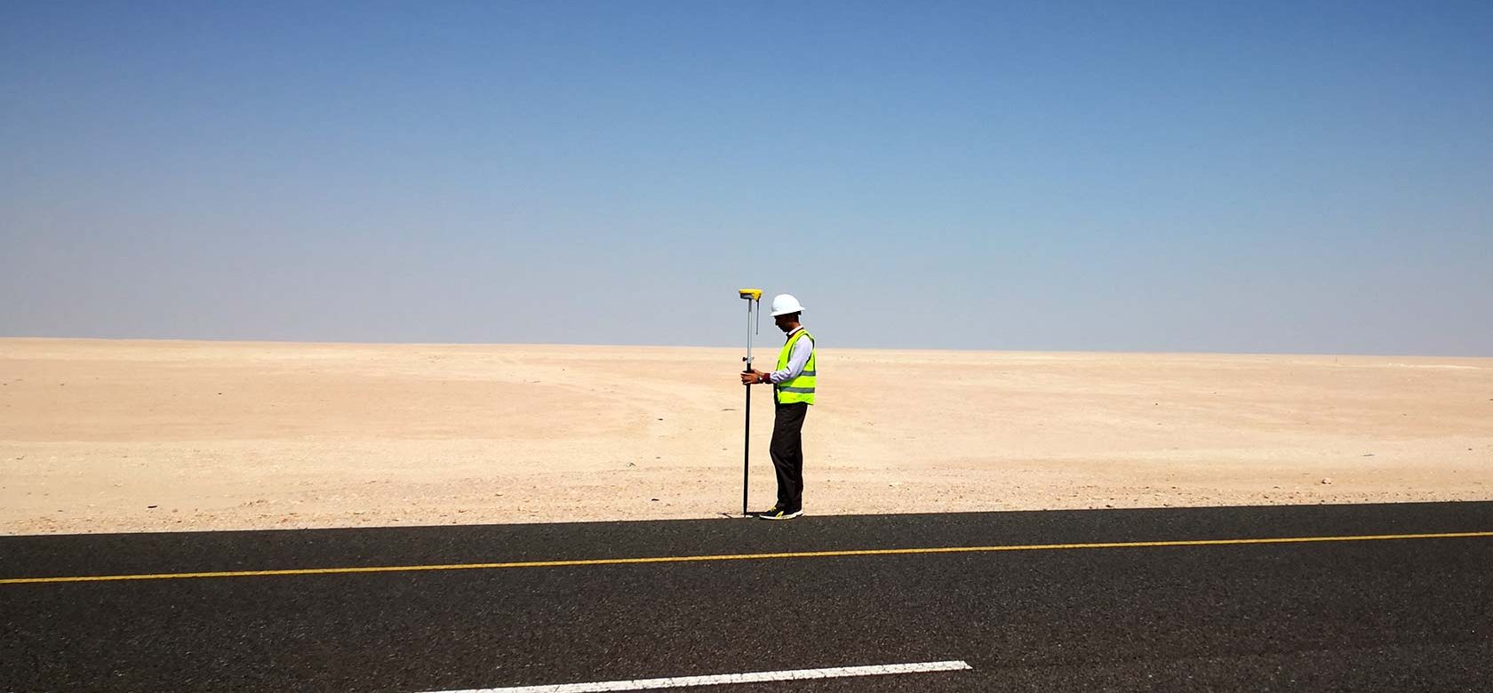 Road Survey work in Oman by Hadi Engineering