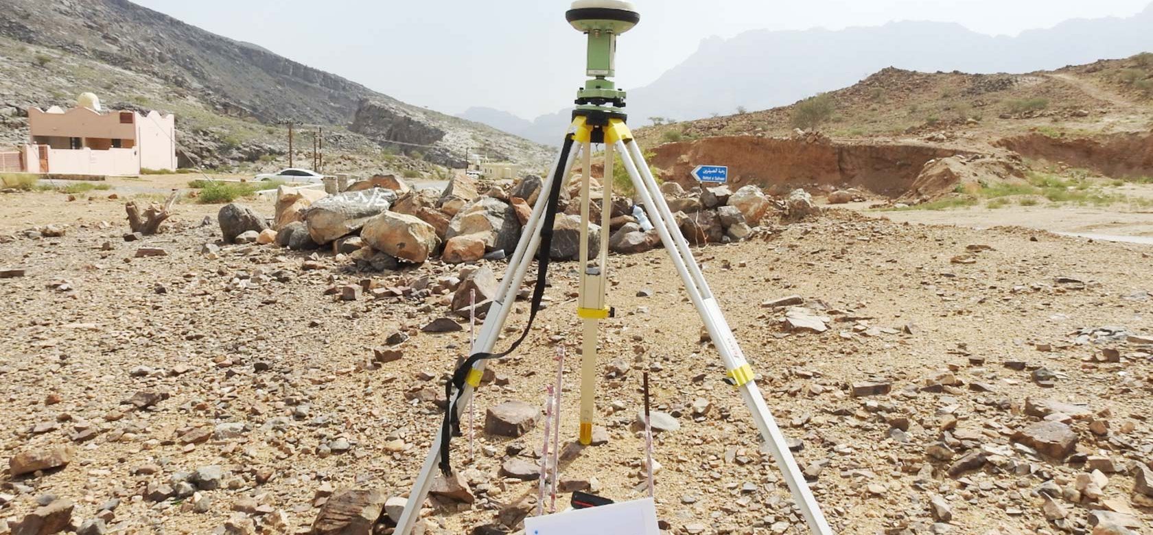 Site Survey work in Oman by Hadi Engineering